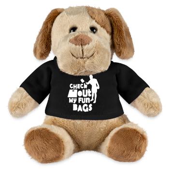 Check Out My Fun Bags - MiniFeet® Hund Helge - Schwarz - Vorne