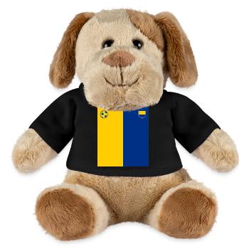 Colombie Colombie Medellín Vacances Bogota Cali - Chien en peluche Helge MiniFeet® - noir - Devant