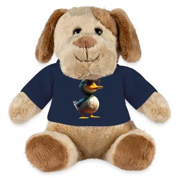 Ente Stockente Entenküken Duck Entlein Erpel Enten - MiniFeet® Hund Helge - French Navy - Vorne
