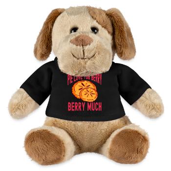 Pie Love You Beeren Beeren Backen - MiniFeet® Hund Helge - Schwarz - Vorne