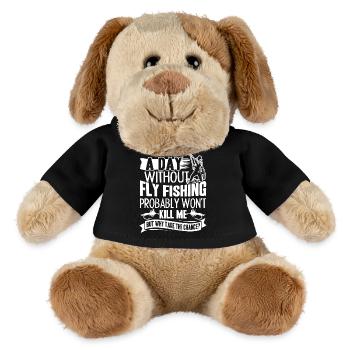 Fly Fishing Day Without Fly Fishing - MiniFeet® Dog Helge - black - Front