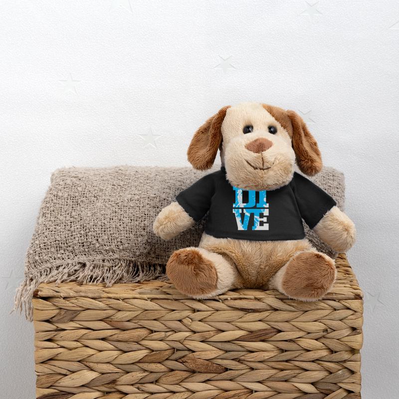 Plonger Chien en peluche Helge MiniFeet®