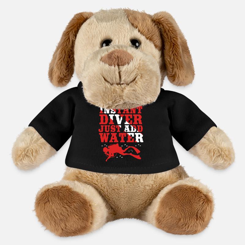 Tauchen - MiniFeet® Hund Helge - Schwarz