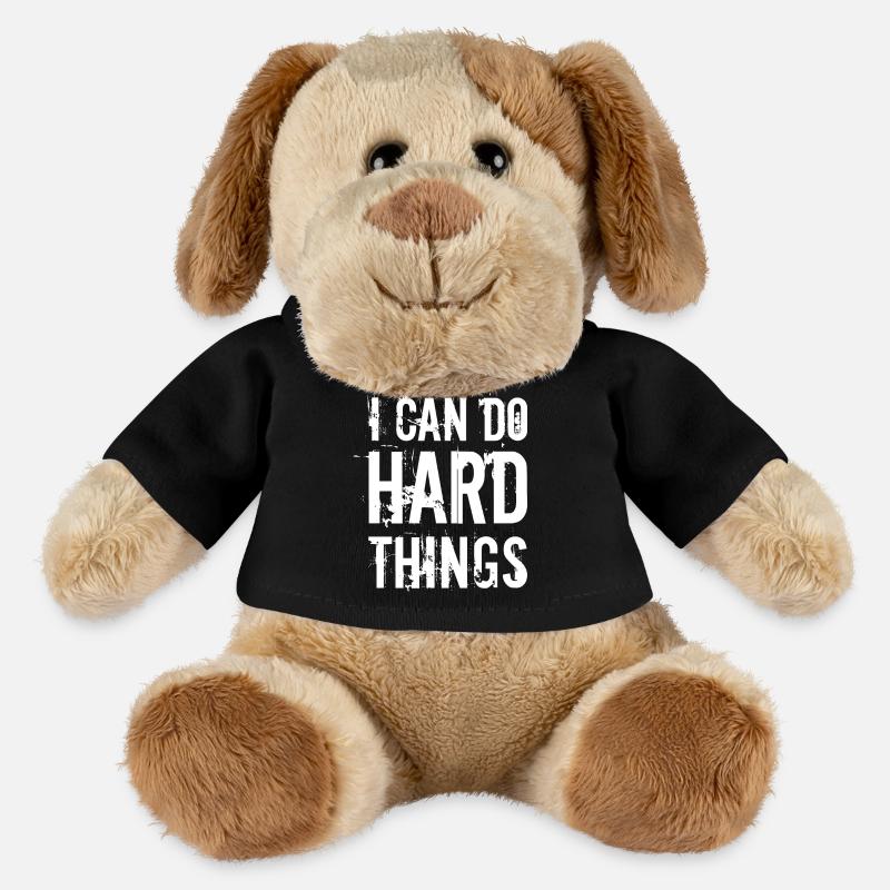 I can do hard things - MiniFeet® Hund Helge - Schwarz