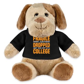 Fragile I Just Dropped My Son Off At College 7 - MiniFeet® Hund Helge - Schwarz - Vorne