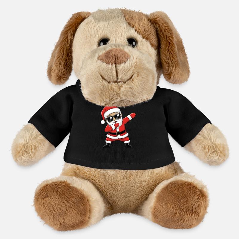 Dubbing Santa - MiniFeet® Hund Helge - Schwarz