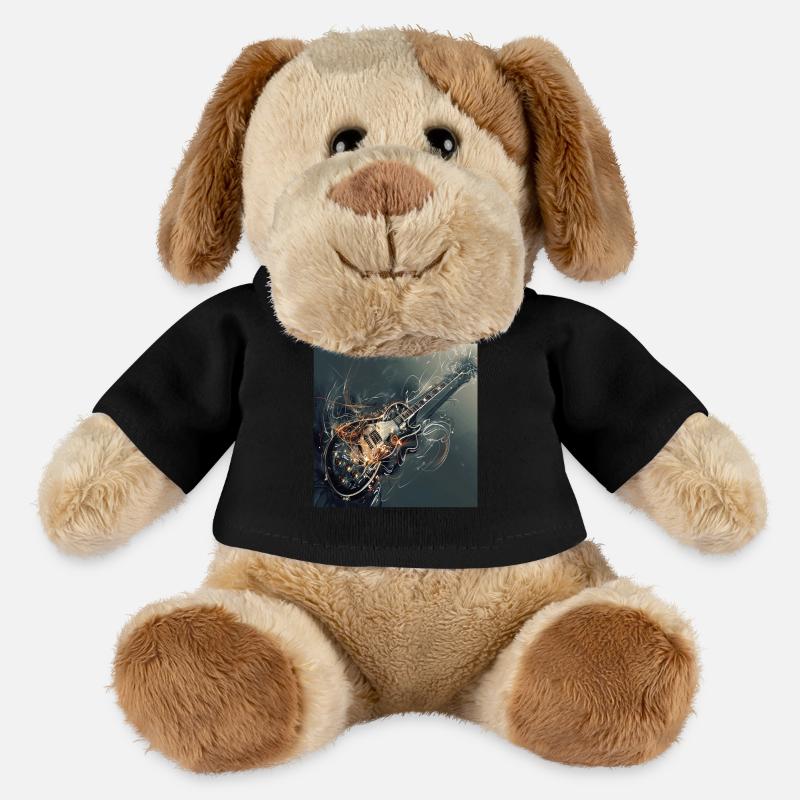Gitarre - MiniFeet® Hund Helge - Schwarz