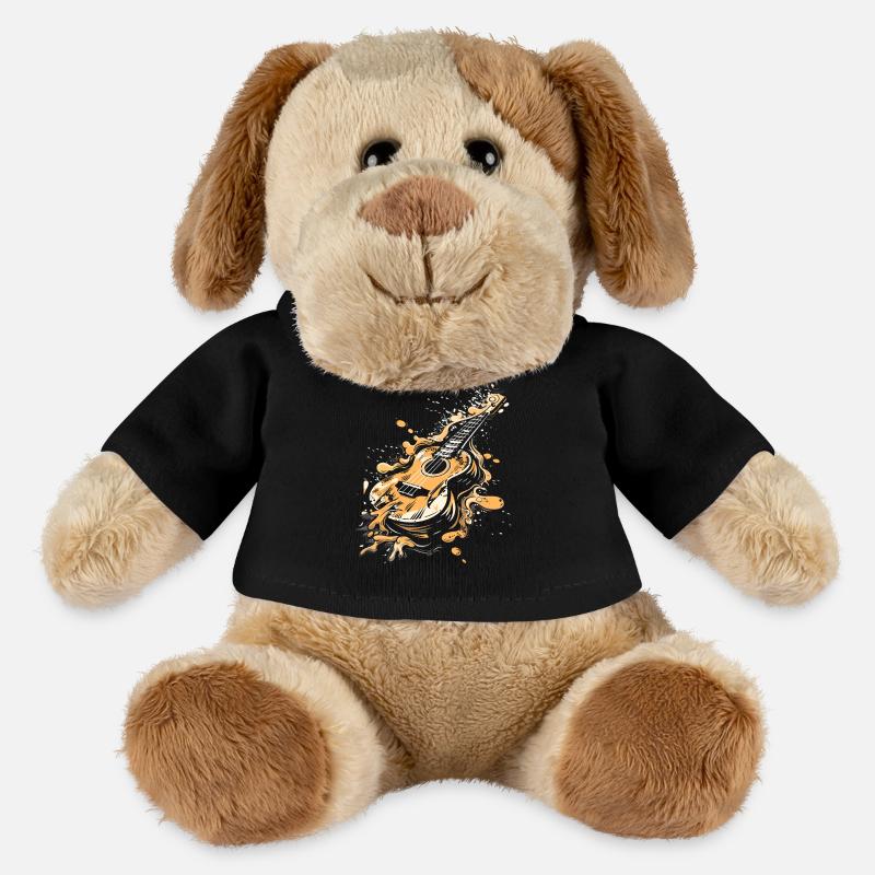 Ukulele Graffiti - MiniFeet® Hund Helge - Schwarz