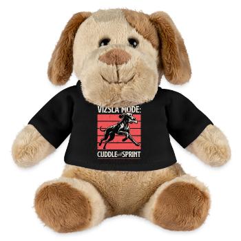 Vizsla Mode Cuddle And Sprint Dog Lover Pet Owner - MiniFeet® Dog Helge - black - Front