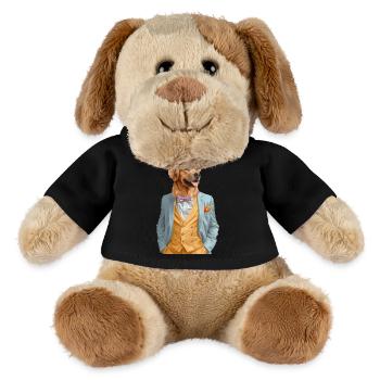 Golden Retriever - MiniFeet® Hund Helge - Schwarz - Vorne