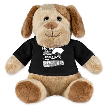 Parachuting Home Is Where There's Parachuting - MiniFeet® Dog Helge - black - Front