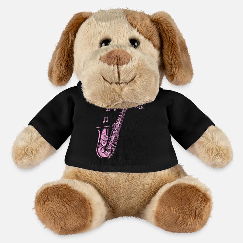 Saxophone Diamonds - MiniFeet® Hund Helge - Schwarz