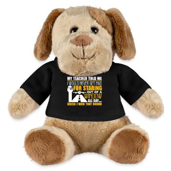 Air Traffic Controller I am A Air Traffic Control - MiniFeet® Dog Helge - black - Front