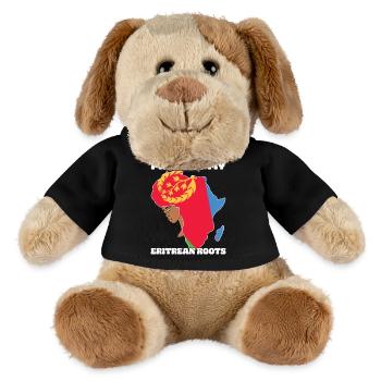 Stolz Auf Meine Eritreischen Wurzeln - MiniFeet® Hund Helge - Schwarz - Vorne