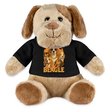 Beagle - MiniFeet® Hund Helge - Schwarz - Vorne