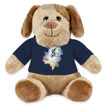 Surfez sur la chute - Chien en peluche Helge MiniFeet® - bleu marine - Devant