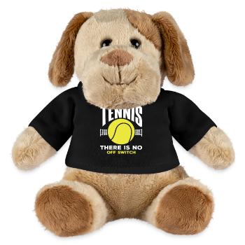Tennis Player No Off Switch - MiniFeet® Dog Helge - black - Front