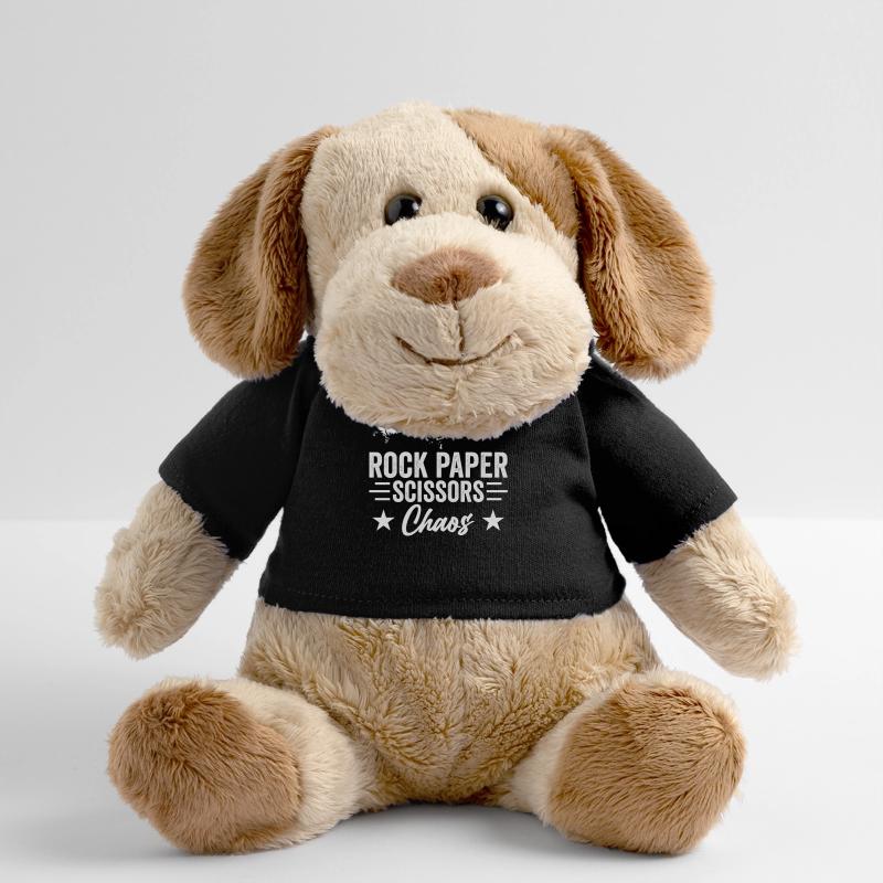 Ciseaux Pierre Papier Drôle Groupe Jeu d’École Chien en peluche Helge MiniFeet®
