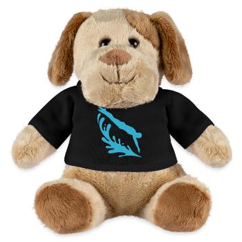 Diving diving board - MiniFeet® Dog Helge - black - Front