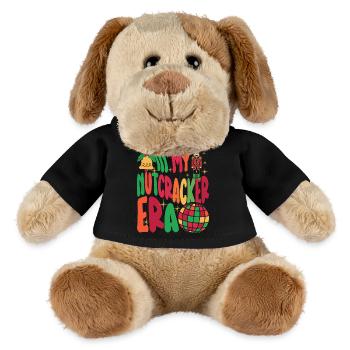 Weihnachten Xmas Spruch In My Nutcracker Era - MiniFeet® Hund Helge - Schwarz - Vorne