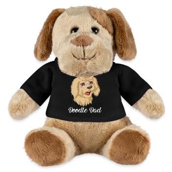 Doodle Papa mit Sonnenbrille - MiniFeet® Hund Helge - Schwarz - Vorne