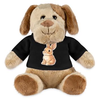 Hare - MiniFeet® Dog Helge - black - Front