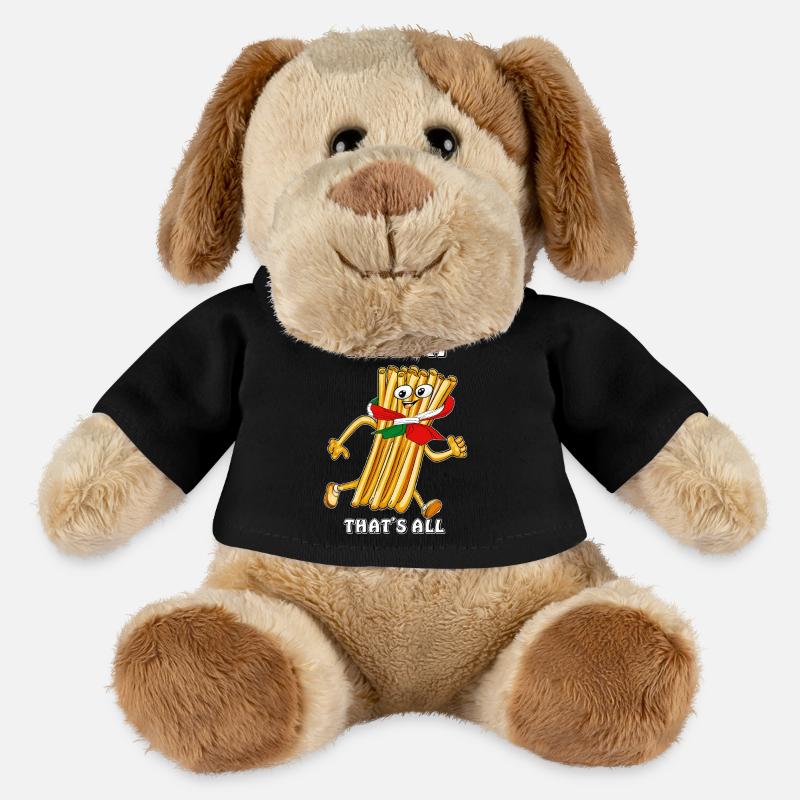 DES PÂTES, C’EST TOUT - Chien en peluche Helge MiniFeet® - noir