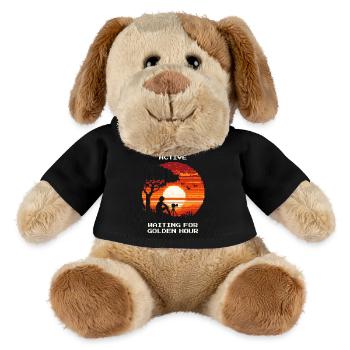 Cooldown aktiv | Goldene Stunde Fotografie - MiniFeet® Hund Helge - Schwarz - Vorne