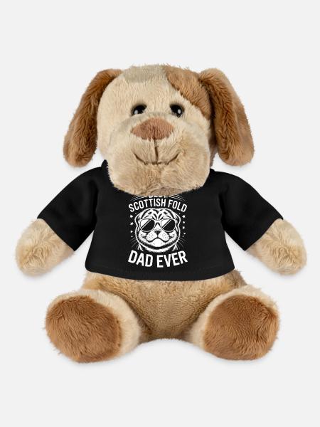 Scottish Folding Cats Scottish Fold Gift - MiniFeet® Dog Helge - black