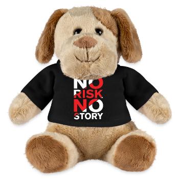 No Risk No Story - MiniFeet® Dog Helge - black - Front