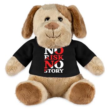 No Risk No Story - MiniFeet® Dog Helge - black - Front