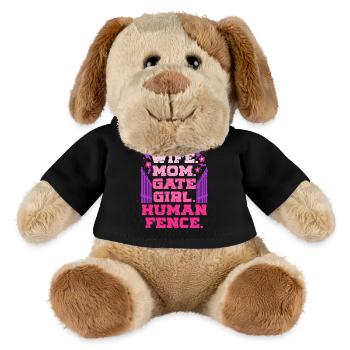 Wife of a farmer Mother - MiniFeet® Dog Helge - black - Front