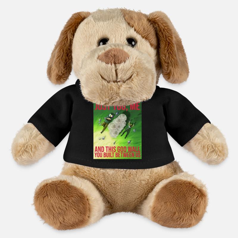 THIS GOO WALL YOU BUILT BETWEEN US - MiniFeet® Hund Helge - Schwarz