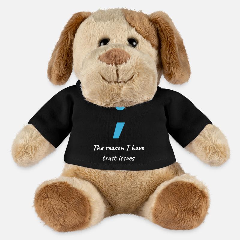 Informatiker Shirt - Semi-Colon Trust Issues - MiniFeet® Hund Helge - Schwarz