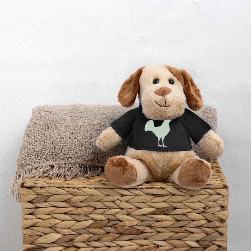 Silhouette du coq Chien en peluche Helge MiniFeet®