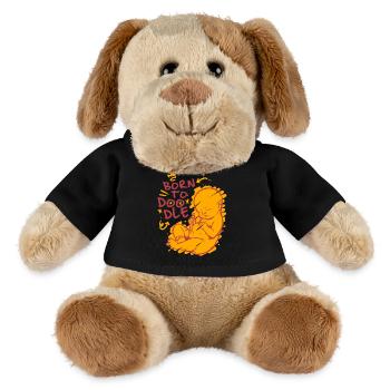 Doodle Doodle Drawing - MiniFeet® Dog Helge - black - Front