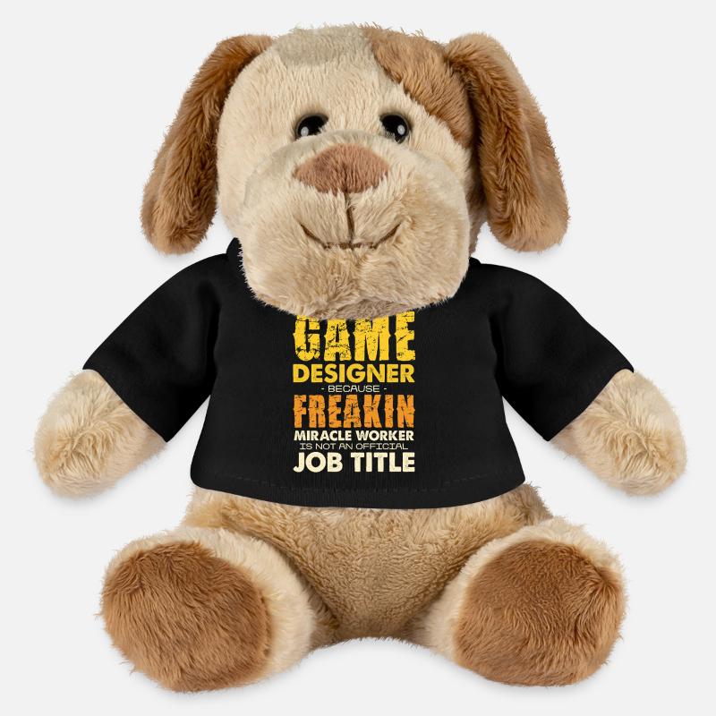 Game Designer Wunderwerker - MiniFeet® Hund Helge - Schwarz