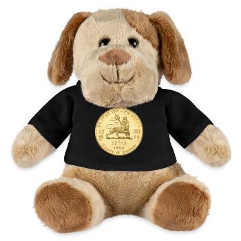 Lion of Judah Selassie I Jah Rastafari Rasta Roots - MiniFeet® Hund Helge - Schwarz - Vorne