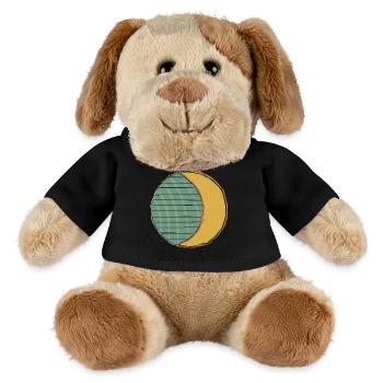 Mondsonne Tagundnachtgleiche Okkulte Ostersegen Frühling - MiniFeet® Hund Helge - Schwarz - Vorne
