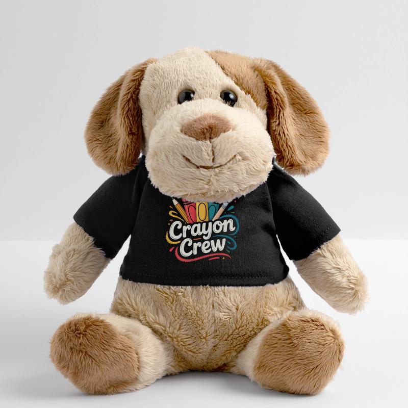 Explosion de couleurs de l’équipe Crayon Chien en peluche Helge MiniFeet®