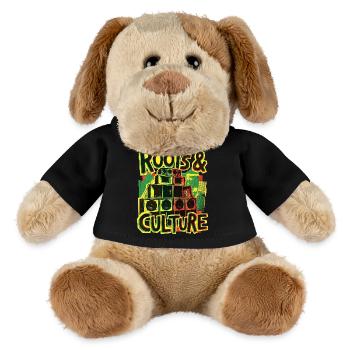 Roots Reggae Dub - MiniFeet® Dog Helge - black - Front