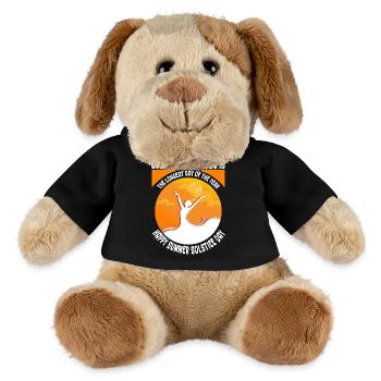 Litha Pagan: Sommersonnenwende, Mittsommer, Mittsommer, Mittsommer. - MiniFeet® Hund Helge - Schwarz - Vorne
