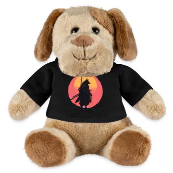 Wolf Sunset Samurai Rider - MiniFeet® Hund Helge - Schwarz - Vorne