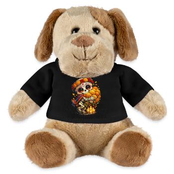 Dia De Los Muertos - MiniFeet® Hund Helge - Schwarz - Vorne