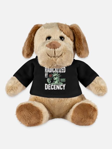 Radicalized by Decency Statue - MiniFeet® Dog Helge - black