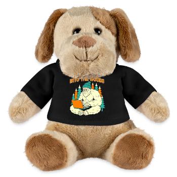 Sasquatch Laptop in the Woods - MiniFeet® Dog Helge - black - Front