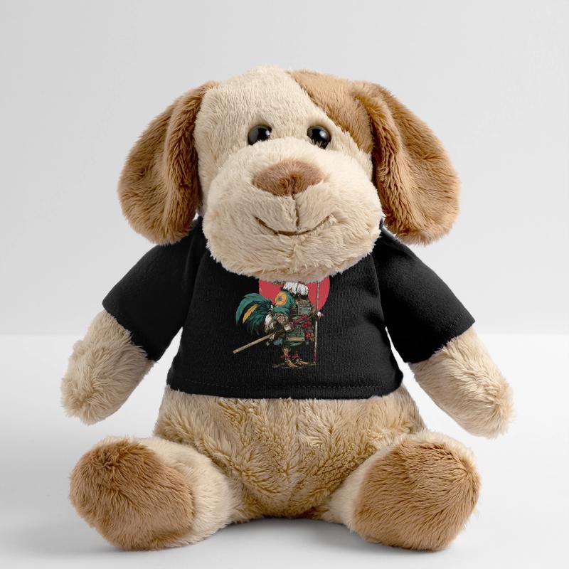 Samouraï Coq en armure Chien en peluche Helge MiniFeet®