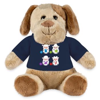 Lambs Knit Yarn Pals - MiniFeet® Dog Helge - french navy - Front