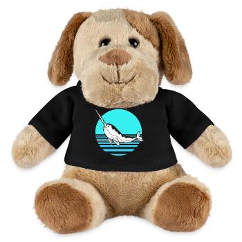 Narwal - MiniFeet® Hund Helge - Schwarz - Vorne