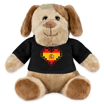 Spain Spanish - MiniFeet® Dog Helge - black - Front